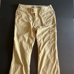 The North Face stretch cotton thin wale cord utility pants-loads of pockets-EUC